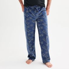 Relax in these men's AC/DC open leg pajama pants. Click on this MEN'S GUIDE to find the perfect fit and more!Relax in these men's AC/DC open leg pajama pants. Click on this MEN'S GUIDE to find the perfect fit and more!FEATURES Tie front Faux fly 2 side pocketsFIT & SIZING Elastic waistband Loose fit 31-in. inseamFABRIC & CARE Polyester Machine wash Imported Color: Blue. Gender: male. Age Group: adult. Material: fleece. Fleece Pajama Pants, Mens Sleepwear, Fleece Pajamas, Sleep Pants, Pajama Bottoms, Blue Gender, Ac Dc, Fabric Care, Pajama Pants