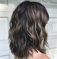 Short Layered Wavy Hairstyles, Thick Coarse Hair, Coarse Hair