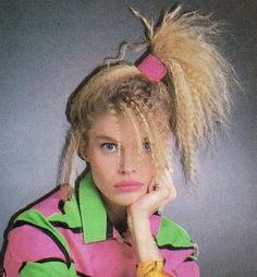 80s Hair And Makeup, 80’s Hair, 80s Hairstyles, 1980s Hair, Hair Pony, 80s Party Outfits, 80s Costume