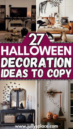 halloween decor ideas, halloween decorations, halloween home decor, spooky halloween decor, halloween 2024 Spooky Halloween Decor, Decorate For Halloween, Halloween Trends, Festive Table Setting, Spooky Home Decor, Halloween Decor Ideas, Halloween Room Decor, Halloween Traditions, Spooky Halloween Decorations