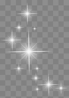 white stars shine on a gray background