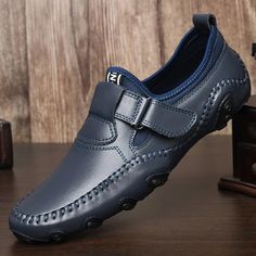 Allyn Men's Loafers Casual Shoes | Ultrasellershoes.com – Ultra Seller Shoes Casual Non-slip Slip-on Moccasins, Casual Leather Slip-resistant Loafers, Casual Slip-resistant Plain Toe Loafers, Casual Non-slip Round Toe Moccasins, Casual Slip-resistant Closed Toe Loafers, Casual Leather Moccasins With Non-slip Sole, Non-slip Leather Slip-on Loafers, Casual Leather Non-slip Moccasins, Casual Leather Slip-resistant Shoes