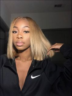 Follow @Msmiayap_ for more pins Honey Blond, Remy Human Hair Weave, Twisted Hair, Blond Balayage, Straight Hair Bundles, Brazilian Straight Hair, Coloured Hair, Dyed Natural Hair, Short Straight Hair