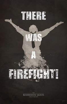 there was a firefighter poster on black paper