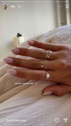 Smink Inspiration, Clean Girl Aesthetic, Girls Nails, Minimalist Nails, Jewelry Lookbook, Dream Nails, Classy Nails, Chic Nails