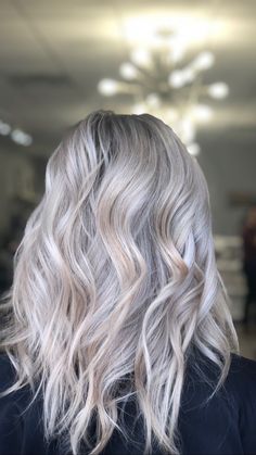 Balayage Honey Blonde Hair, Ash Blonde Hair, Ombré Hair, Ombre Hair Color, Platinum Blonde, Gray Hair