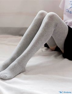 OrcaJump - Womens Formal/Casual Vintage Retro Party Gift High Socks - Plain, Warm, to Shape Legs