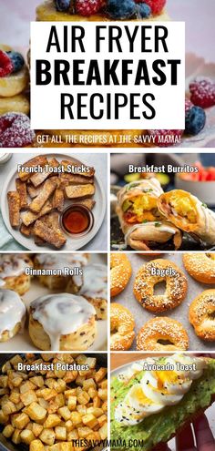 air fryer breakfast recipes that are easy to make