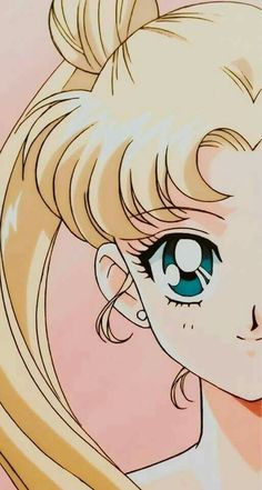 pinterest△myamilla An Anime, Sailor Moon, Blonde, Moon, Hair, Anime, Blue, White