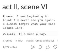 the text is written in black and white on a piece of paper that says act i, scene vi