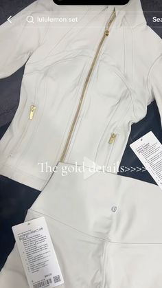 Lululemon Define Jacket White And Gold, Lululemon Set, Cute Online Clothing Stores, Clothing Finds, Pink Lululemon, Lululemon Outfits, Fly Outfit, Stylish Summer Outfits, Casual Preppy Outfits