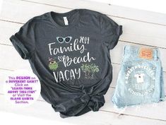 tee shirt ideas Group Shirts Ideas Friends, Group Shirts Ideas Friends Vacation, Tee Shirt Ideas, Dance Party Outfit, 40th Reunion, Beach Trip Outfits, Caribbean Party, Friends Vacation, Funny Sister