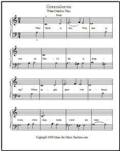 sheet music with words and notes