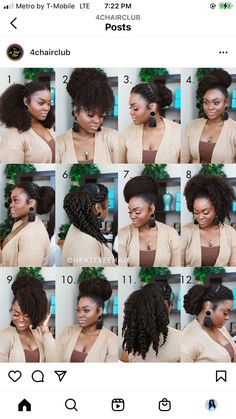 Hair Twist Styles, Natural Curls Hairstyles, Natural Hair Beauty, 4c Hair, Natural Hair Styles Easy