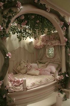 Dream Bedroom Inspiration, Dekorasi Kamar Tidur, Girly Room, Dream House Rooms, Pretty Room, Dreamy Room