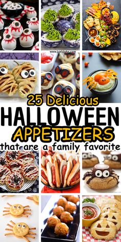 25 delicious halloween appetizers that are a family favorite