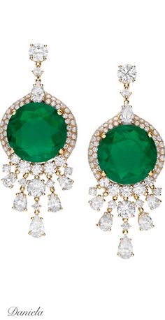 Bulgari Earrings Bulgari Jewelry, High Jewellery, Jewellery Earrings, Fabulous Jewelry, Emerald Jewelry, High Jewelry, Amazing Jewelry, Cartier