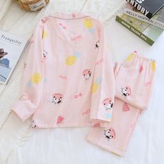 The Lucky Cow Original Pajamas have a print of cute cows and small fruits that make it attractive for those who like animals and nature, its light colors are ideal for this spring season and hot summer nights. We are passionate about fabric and textile materials and have thus created the best, most comfortable yet practical line of pajamas. This loungewear is all you need to help relax at home. They are soft and easy to touch which projects versatility and effortless grace in every step you take Lounging Outfit, Animals And Nature, Hot Summer Nights, Body Condition, Every Step You Take, Like Animals, Cute Cows, Spring Season, Knitting Materials