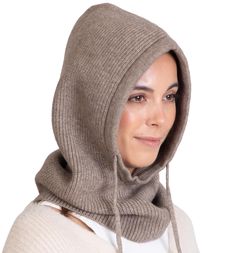 PRICES MAY VARY. Ultimate Cold Weather Protection: Our knitted womens hooded scarf is designed to keep you warm and cozy in wet or cold weather conditions. The thick knitted hood provides full coverage for your head, neck, and face. Premium Quality Materials: Crafted from high-quality, soft acrylic knit, this balaclava is not only warm but the soft skin feel knit provides wear all day comfort. It’s the perfect fashion accessory for casual winter walks outside the city or park. Versatile Design: Knitted Hooded Scarf, Hooded Hat, Women's Balaclava, Knit Balaclava, Hood Scarf, Hoodie Scarf, Hood Hat, Knitted Balaclava, Hooded Scarf