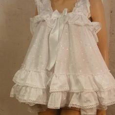 FancysNFrillys - Etsy UK Pierrot Costume, Top Lingerie, Vintage Lingerie, Dress Top, Lolita Dress, Babydoll Dress, Baby Doll, Look Fashion, Aesthetic Clothes