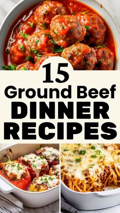 15 ground beef dinner recipes that are delicious and easy to make