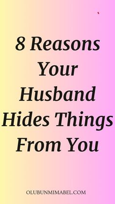 8 reasons your husband hides things from you Goodnight Texts For Him, Marriage Messages, Goodnight Texts, Trust In Relationships, Perfect Wife, Best Marriage Advice, Open Communication, Friends List, Building Trust