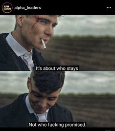 Peaky Blinders, A Man, Quotes