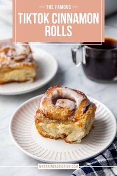 the famous tiktok cinnamon rolls recipe is easy to make and delicious for breakfast