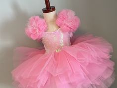 Perfect for pictures beautiful  tutu  dress free hair bows with purchase ️