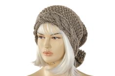 🔘 Knit Cinch Hat. ATTENTION! 🔘 If you purchase any combination of 3 items, including scarves, crochet jewelry, turbans, gloves, or hats, you can select an additional item from my shop as a complimentary gift. The chosen item should not exceed the value of 16.99 USD. Please refrain from completing the purchase for the selected free item. Instead, send the link or photo of your chosen item as a message to me. If you opt not to choose a free item, we will select an item for you and include it in Casual Beige Acrylic Hat, Beige Acrylic Hat, One Size Fits Most, Beige Acrylic Hat, One Size, Beige Acrylic Hat One Size, Bohemian Style Hats For Cold Weather, Bohemian Knitted Beanie For Fall, Bohemian Knitted Hats For Cold Weather, Bohemian Knit Hats For Fall, Bohemian Beige Crochet Hat For Winter