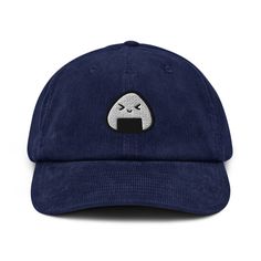 This dad hat features a charming onigiri embroidery design, perfect for adding a touch of Japanese culture to any outfit. * 100% cotton corduroy * Soft, unstructured crown * Cotton twill sweatband and taping * Adjustable buckle 🌿 Eco-Friendly Production ✈️ Ships Internationally 🎁💝 Beautiful gift for Friends, Family and Loved ones! All of our materials come from sustainable source suppliers to ensure a clean conscience for ourselves and our customers. This product is made especially for you as Kawaii Sushi, Chibi Food, Sushi Design, Japanese Culture, Dad Hat, Trucker Cap, Etsy Australia, Dad Hats, Cotton Twill