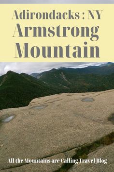 the mountains are calling travel blog adrondacks ny, armstrong mountain