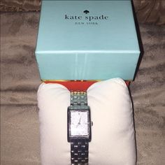 Gorgeous Beautiful On Silver Crystal Kate Spade Woman’s Watch, Like New Even Perfect For A Gift, Comes With Box And Certifications! Perfect Holiday Gift Crystal Watches, Kate Spade Accessories, Silver Crystal, Holiday Gifts, Kate Spade, Like New, Women Accessories, Crystals, Silver