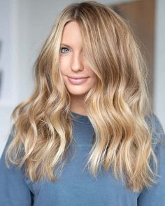 Hair Golden Blonde, Best Balayage, Balayage Hair Blonde Long, Golden Blonde Hair Color, Balayage Long Hair, Balayage Hair Color Ideas, Balayage Hair Color, Blonde Tips, Golden Blonde Hair