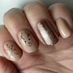 #BEAUTY, #RELATIONSHIPS #Fashion #Animals #Outfits #Winter Outfits #Animals Christmas Nails Easy, Christmas Gel Nails, Makijaż Smokey Eye, Xmas Nails, Short Acrylic Nails, Holiday Nails, Nails Art