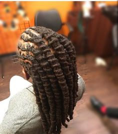 Thick Dreadlocks, Locs Ideas, Dreadlock Journey, Lock Styles, Loc Ideas, Barrel Twist