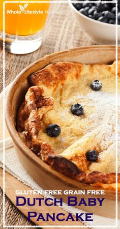 Gf Breakfast, Dutch Baby Pancake, Paleo Treats, Gluten Free Grains, Dutch Baby, Grain Free Recipes, Paleo Breakfast, Gluten Free Breakfasts, Foods With Gluten