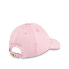 LOUIS VUITTON® - Lv Iconic Cap - Light Pink Luxury Logo Snapback Hats, Luxury Cap With Logo, Luxury Snapback Hat With Logo, Luxury Logo Cap, Luxury Adjustable Baseball Cap With Curved Visor, Luxury Logo Baseball Cap With Curved Brim, Luxury Baseball Cap With Curved Brim And Logo, Cap Collection, Monogram Pattern