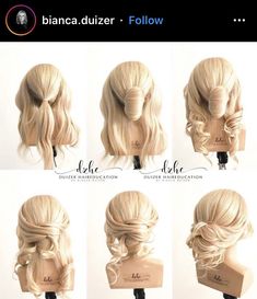 Updos Homecoming, Long Hair Wedding Styles, Hair Homecoming, Bridesmaid Hair Down, Bridesmaid Hair Short