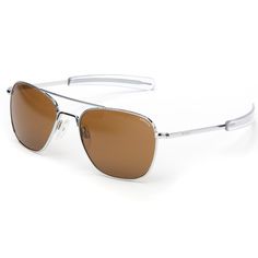 Randolph Aviator Bright Chrome Frame Bayonet Temple Tan Non-Polarized Lens Sunglasses. Available at https://aviator-sunglasses.net/product/randolph-aviator-sunglasses/ Randolph Engineering, Cheap Ray Bans, Aviator Sunglasses Mens, Mens Formal Wear, Cheap Sunglasses, Aviator Style, Chrome Frame, Ray Ban Sunglasses, Pilots