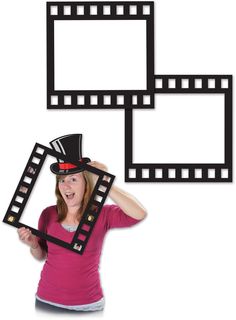 Filmstrip Photo Frames | 5 ct Deco Cinema, Hollywood Party Theme, Movie Themed Party, Red Carpet Party, Awards Party, Kids Worksheets, Frames Wall, Event Pictures, Hollywood Theme