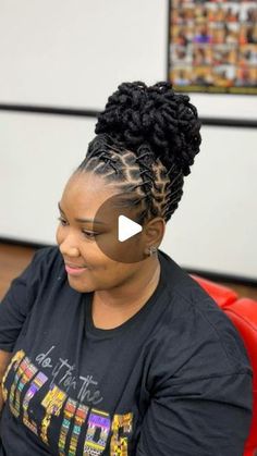 The Jean Effect ™️ on Instagram: "This is a monumental occasion 😂😂. I’ve been doing friend hair for 4 years and she has NEVER requested or let me do petals. I neeeeed this to go fed because 🗣️ LOOK AT THE MATERIAL 👐🏽.   #locs #dreads #locstyles #dreadstyles #womenlocstyles #womendreadstyles #rastas #petalbun #locpetals #locpetalstyles #barrelroll #barrelrolls #weddinghair #weddinglocs #weddinglocstyles" Petal Bun Locs, Loc Petals, Long Loc Styles, Faux Mohawk, Dreads Short Hair, Natural Hair Maintenance, Handmade Dreadlocks, Loc Updo