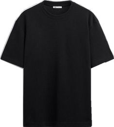 Zara Black Short Sleeve T-shirt, Black Cotton Zara T-shirt, Zara Basic Black Tops, Zara Black Basic Tops, Slim Fit Mens Shirts, Seersucker Pants, Short Sleeve Hoodie, Zara Shirt, Polo Blue