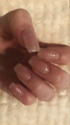 Pretty Gel Nails, Soft Nails, Sparkle Nails, Sparkly Nails, Minimalist Nails, Chic Nails