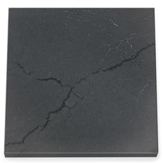 black marble tile on white background