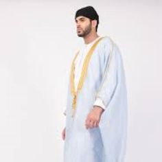 Traditional Arabic Men’s Cloak. Ligth Sky Blue Bisht(Arabic: ) Is A Traditional Arabic Men’s Cloak Popular In The Persian Gulf And Some Arab Countries. It Is Essentially A Flowing Outer Cloak Made Of Wool, Worn Over The Thobe. The Bisht Is Soft. It Is Usually Only Worn For Prestige On Special Occasions Such As Weddings, Or Festivals Such As Eid, Or For The Friday Prayer. Length 160cm Blue Agbada With Dabka Detail, Blue Long Sleeve Agbada For Wedding, Elegant Blue Thobe For Traditional Ceremonies, Blue Formal Thobe For Eid, Formal Blue Long Sleeve Agbada, Blue Traditional Formal Agbada, Blue Long Sleeve Kaftan For Traditional Ceremonies, Wedding Eid Blue Thobe, Blue Wedding Thobe For Eid