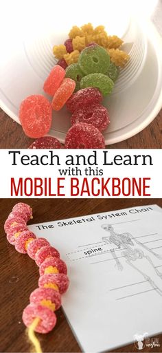 the science experiment shows how to teach and learn with this mobile backbone