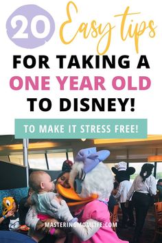 20 Easy Tips for Taking your One Year old to Disney World