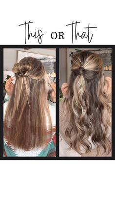 Natalie Palmer | Want something a little different from just your typical front poof? Try this instead💋 Like and Comment🫶🏼 Follow for more tips, tricks,... | Instagram Bun High, Messy Buns