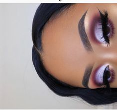 Exotic Makeup, 2022 Makeup, Beauty And Makeup, Purple Makeup, Face Beat